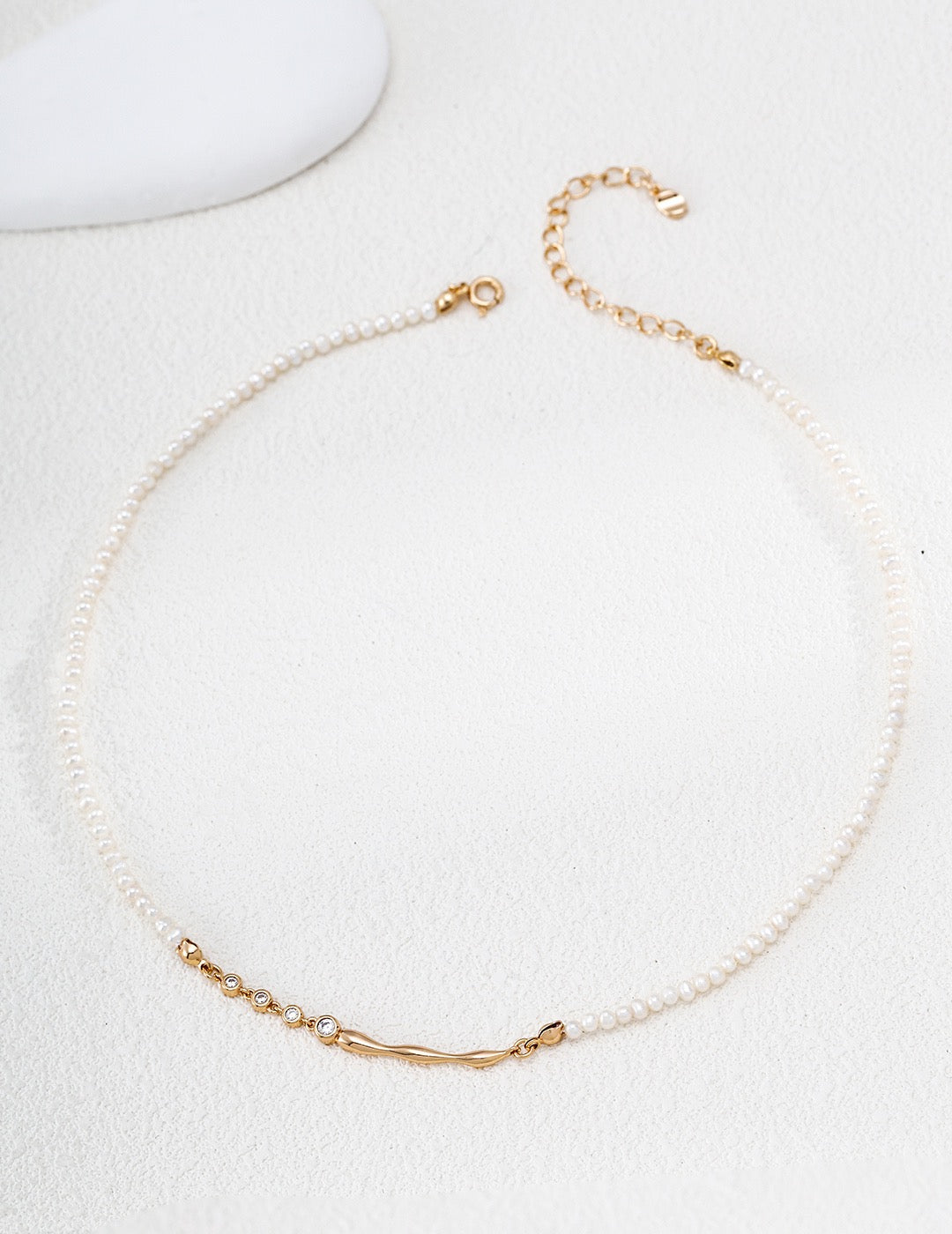 Ins Style Multi Drop Zircon Necklace, S925 Sterling Silver Layered Pendant Necklace