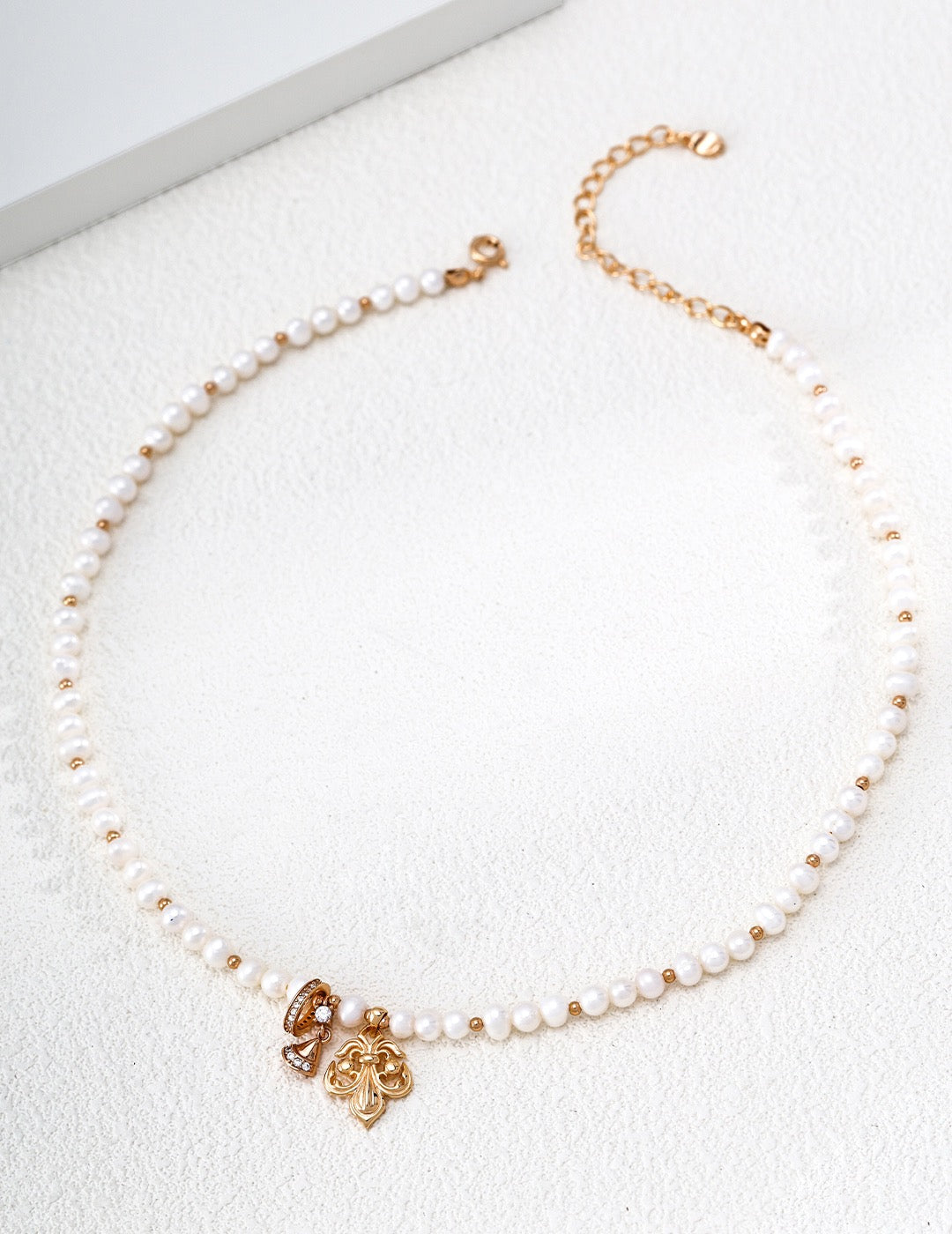 S925 Sterling‑Silver Fashion‑Forward Natural Pearl Necklace, Unique Designer‑Style Choker
