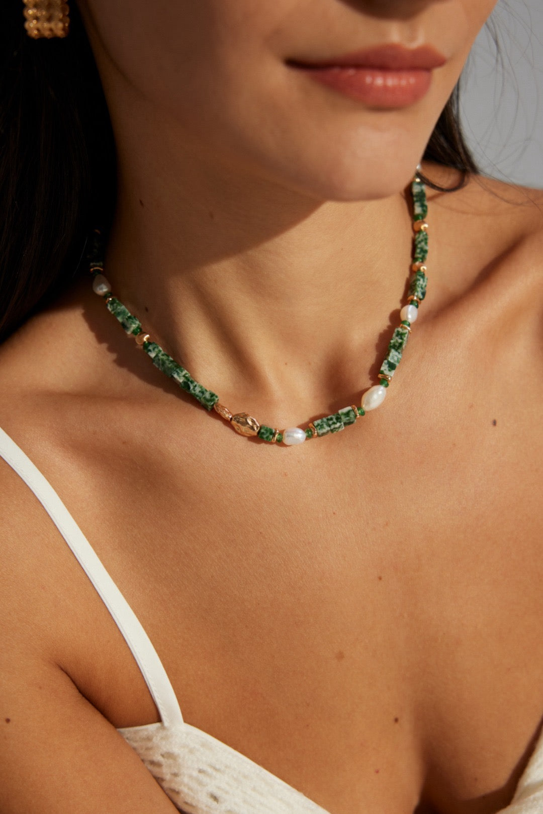 S925 sterling‑silver, natural pearl