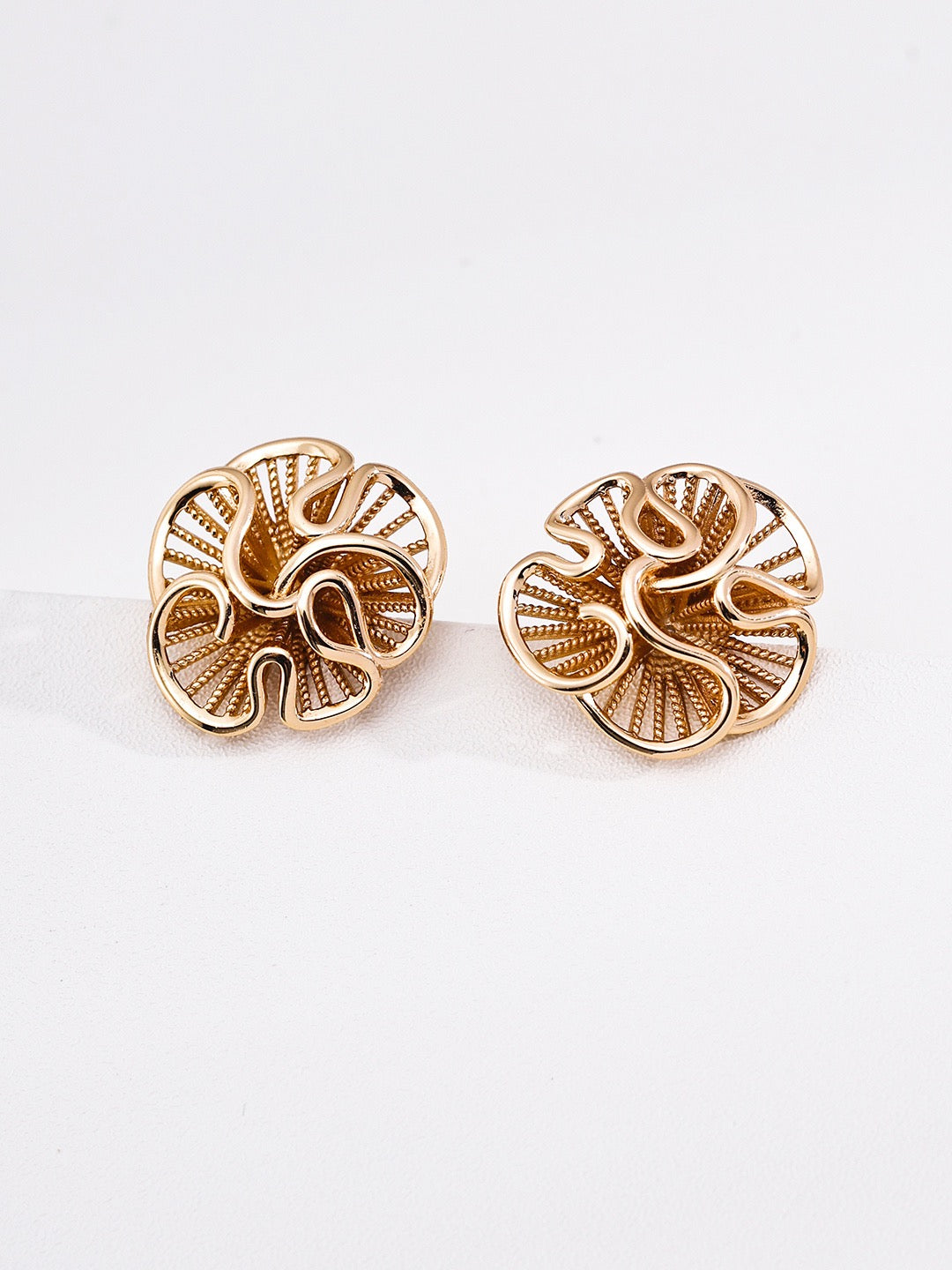Ethnic 3D Floral Cluster Earrings, Tradition Reimagined with Modern Style