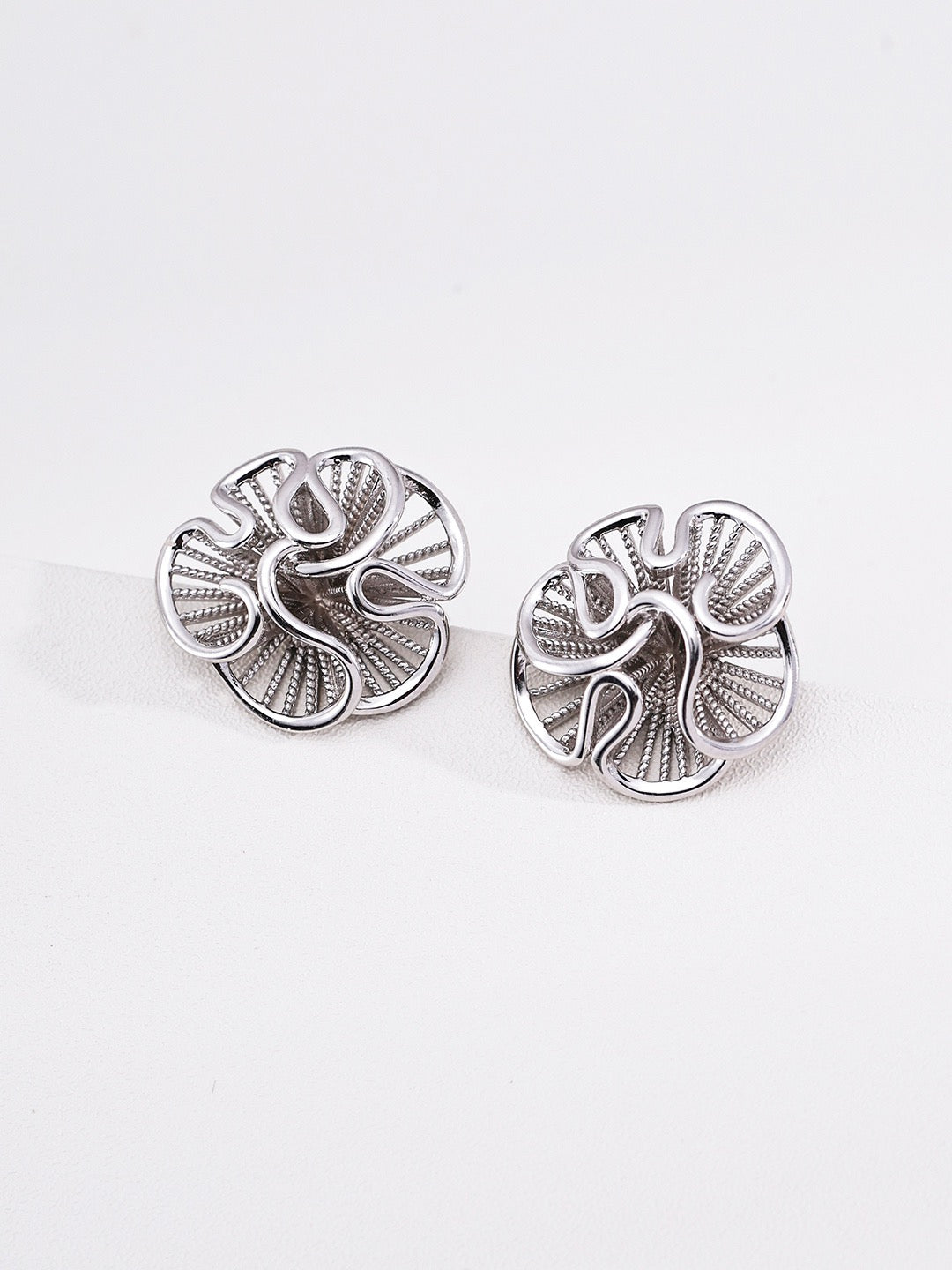 Ethnic 3D Floral Cluster Earrings, Tradition Reimagined with Modern Style