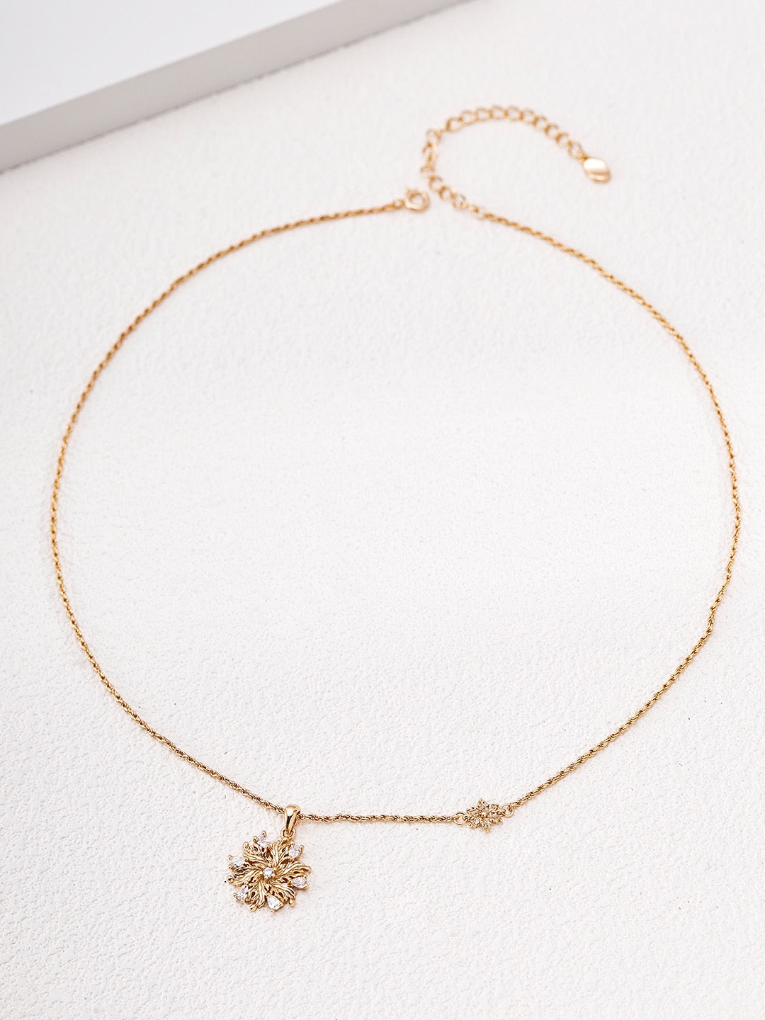 Six-Petal Lily Necklace