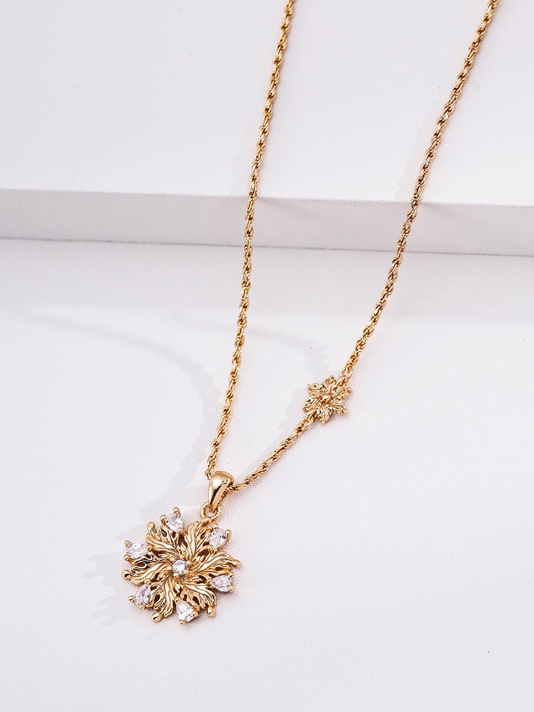 Six-Petal Lily Necklace