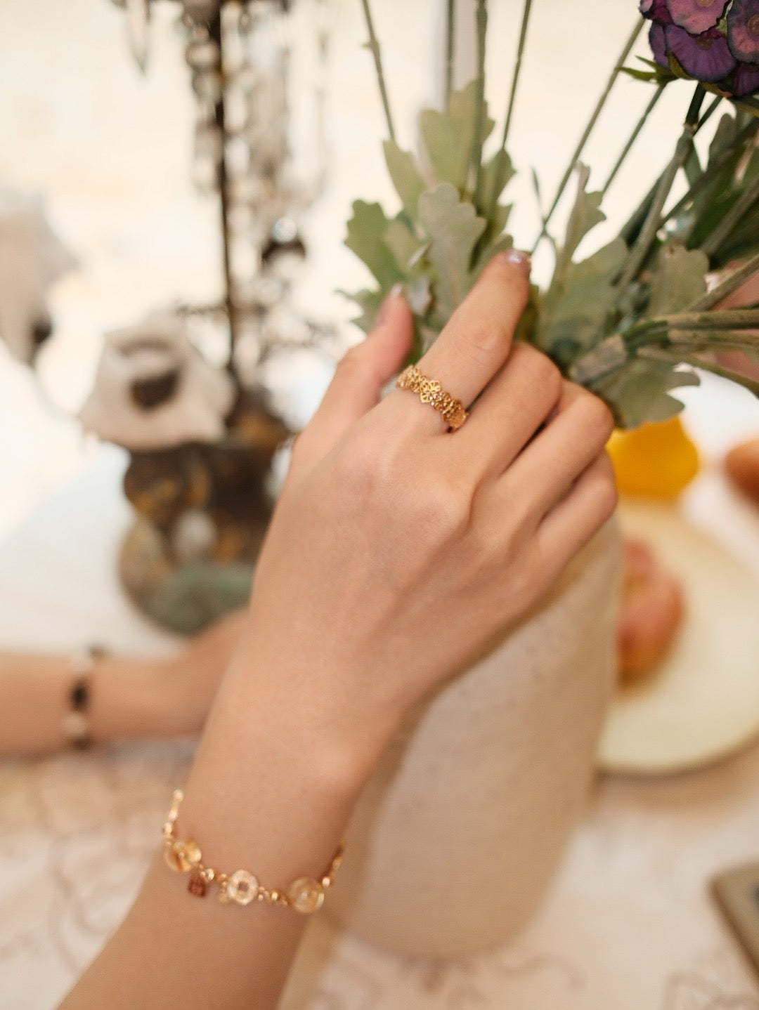 nterlocking Pattern Series Ring. Modern‑interpreted traditional motifs crafted into a ring, honoring heritage while adorning you.