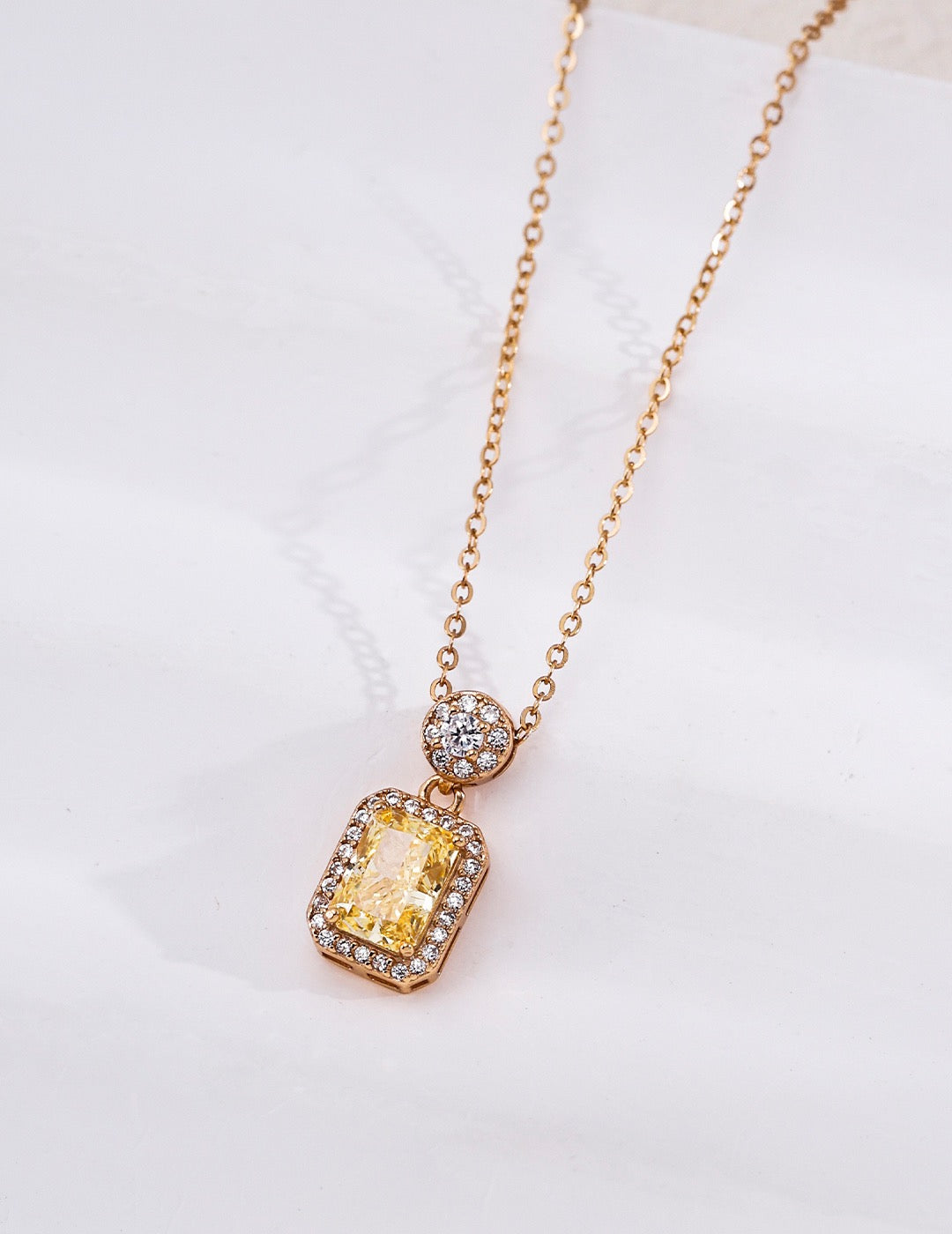 S925 Silver Fashion Zircon Necklace