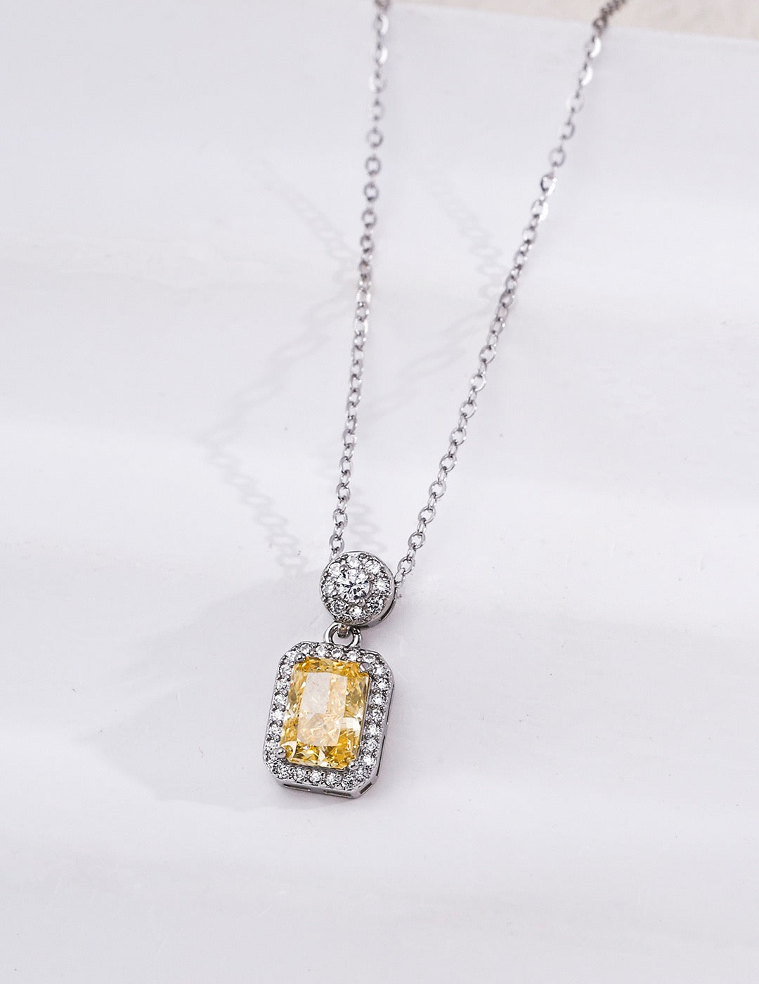 S925 Silver Fashion Zircon Necklace