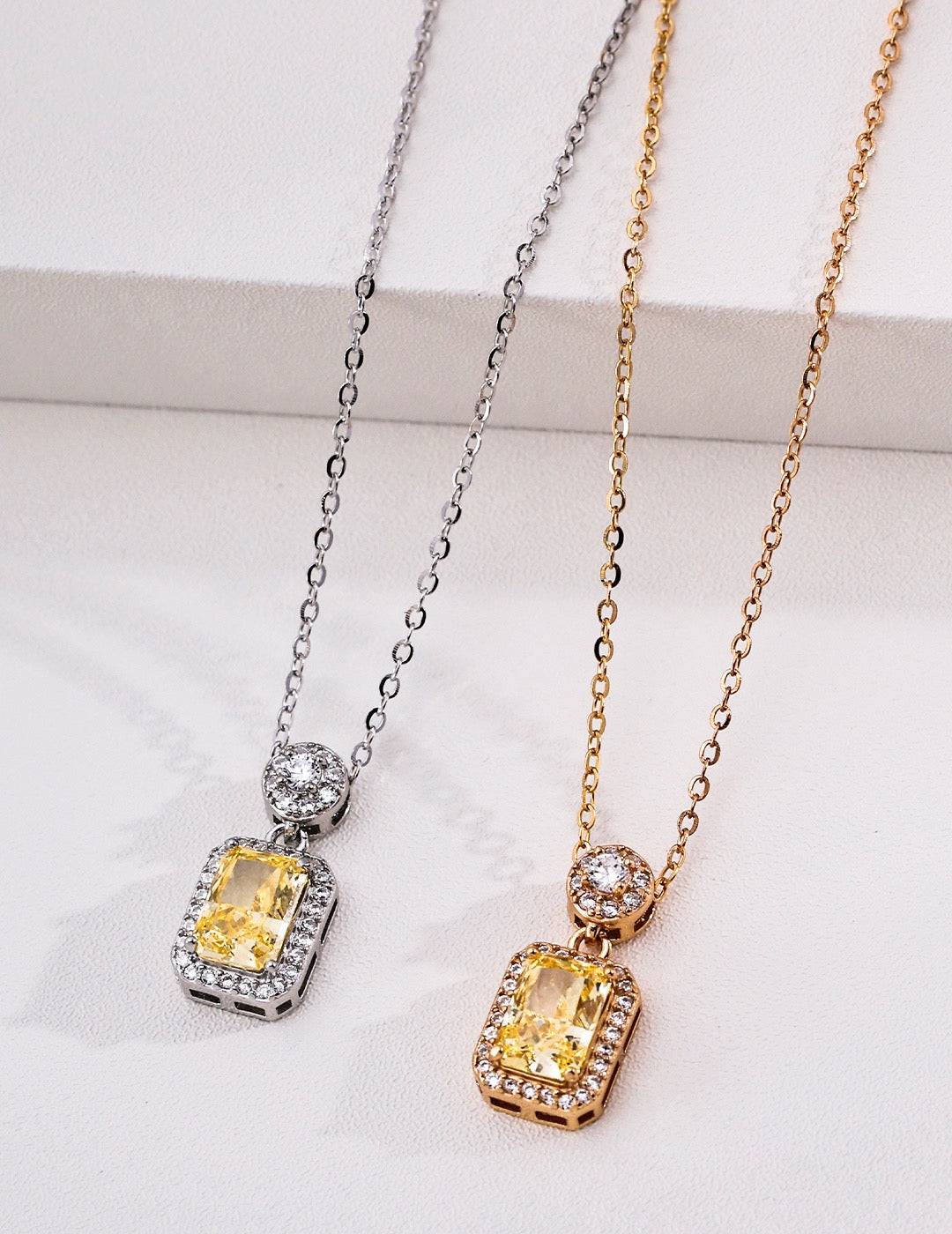 S925 Silver Fashion Zircon Necklace